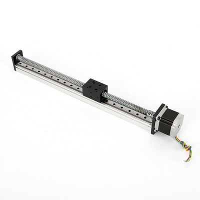 600mm CNC Linear Guide Rail Slide Stage Actuator Ball Screw Stroke Nema 23 Motor