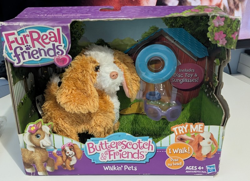 BUTTERSCOTCH & FRIENDS Dog Walkin Pets TIGER FurREAL Friends