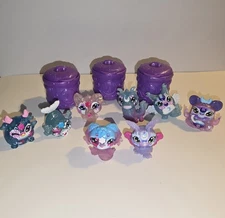 Magic Mixies Minis Yakq, Fyona, Feeqkle, Eleara, Kweeko, Wandel, Dryn and Trunda