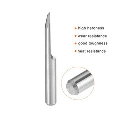 1/8" Shank 1.5mm Tip 30 Degree Carbide Wood Engraving Bit CNC Router Tool 10pcs