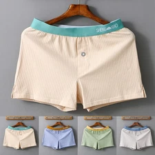 Underwear Shorts Trunk Underpants Boxer Briefs Breathable Homewear Men