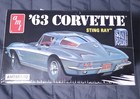 AMT 861/12 1963 Chevy Corvette Sting Ray Model Kit 1/25 Scale, New Sealed — photo 2