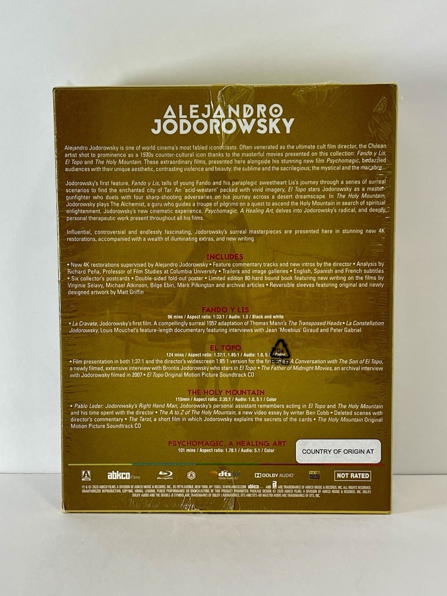 Alejandro Jodorowsky: 4k Restoration Collection (Blu-ray