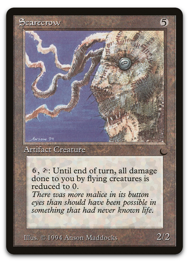 Scarecrow (LP) The Dark DRK Magic MTG