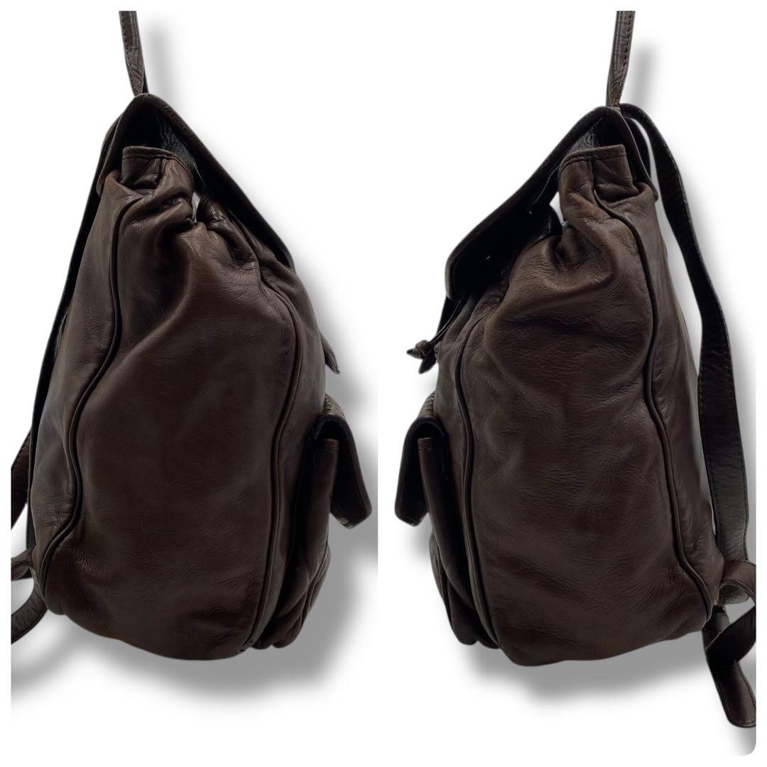 Bottega Veneta Intrecciato Mini Backpack Leather 22x29x11cm Women japan thumbnail 4