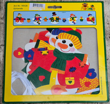 Fischer Fensterbilder Girlande 2m Schneemann Kinderzimmer Neu OVP