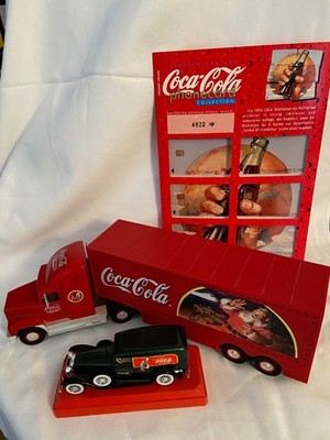 Coca-Cola Weihnachtstruck, Phonecard Collection, Oldtimer Cadillac