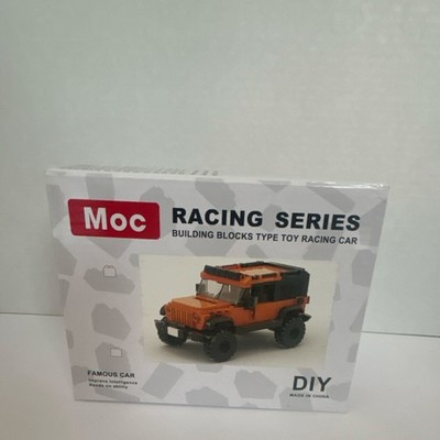 Moc Racing Series Famous Car Building Blocks Set Ages 8+ ABS DIY Box