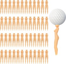 50PCS 3 Inch Plastic Golf Tees Lady Tees Woman Golf Tees Golf Tees for Golf T...