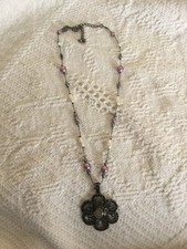 Lia Sophia  HIBISCUS Necklace MOP, FW Pearls,...