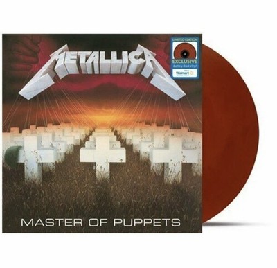 METALLICA -MASTER OF PUPPETS - RED COLOURED VINYL - USA IMPORT NEW