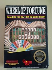 Wheel Of Fortune - Nintendo NES Game With Box - Good Condition
