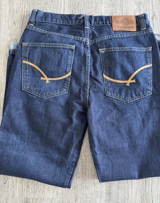 Ecko Unltd VTG Mens Jeans Size 32 Blue Faded Denim Fit Y2K Street Hip Hop