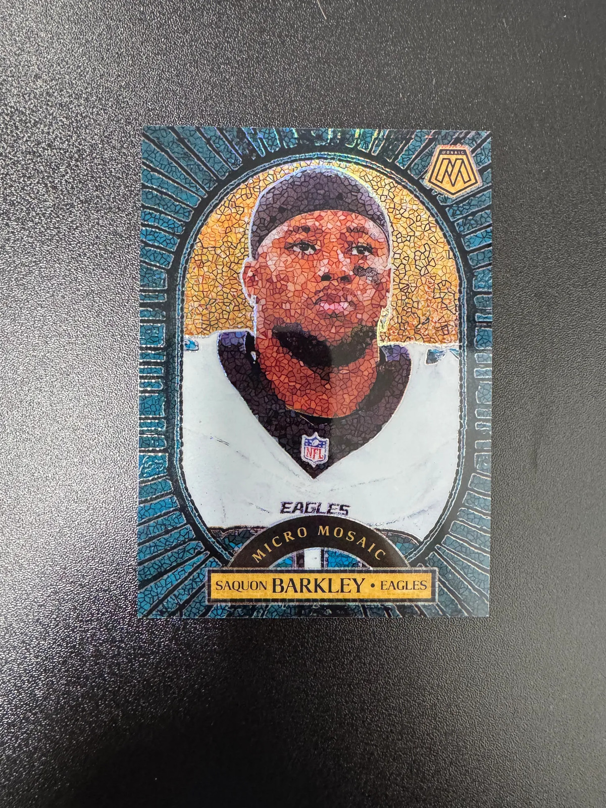 2025 Panini Mosaic Micro Mosaic Saquon Barkley #5