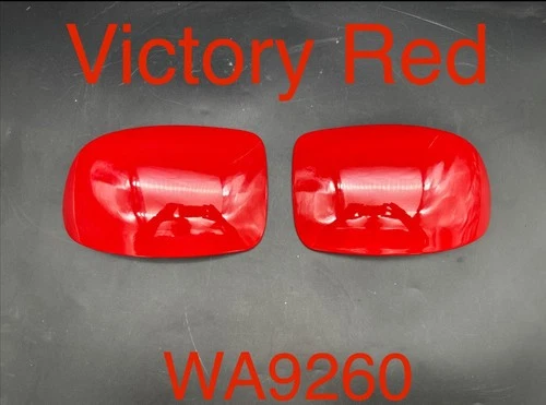 1999-2007 SILVERADO SIERRA MIRROR CAP TRIM Set Driver-Pass Victory Red WA9260