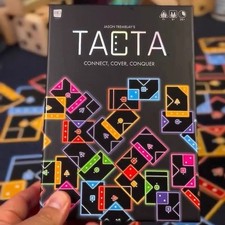 TACTA Taku Tabletop Game Set With Fast-Paced Color Matching Strategy Party  E1N4