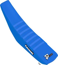 Dcor Ribbed Seat Cover Retro Light Blue #30-20-485 for Kawasaki