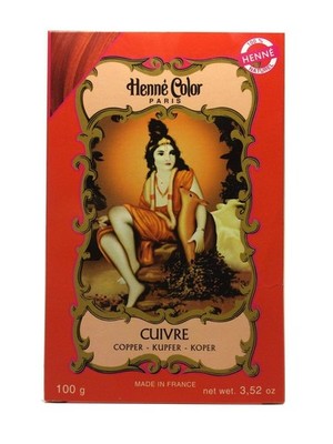 Henné Color HennaPulver Copper Kupfer 100 g