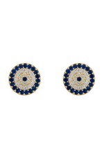 Latelita Evil Eye Stud Earrings Gold