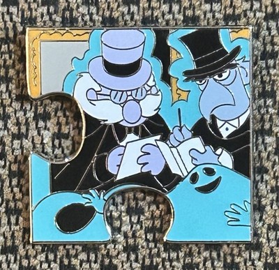 Disney Muppets Haunted Mansion Puzzle Sam Eagle Pops Character Connection Pin LE