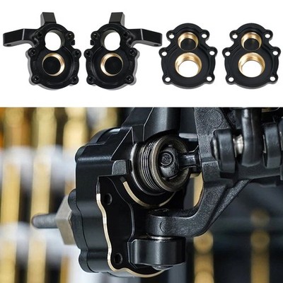 For FMS 1/10 FCX10 K5 RC Brass Black Gold Front Steering Cup Replacement
