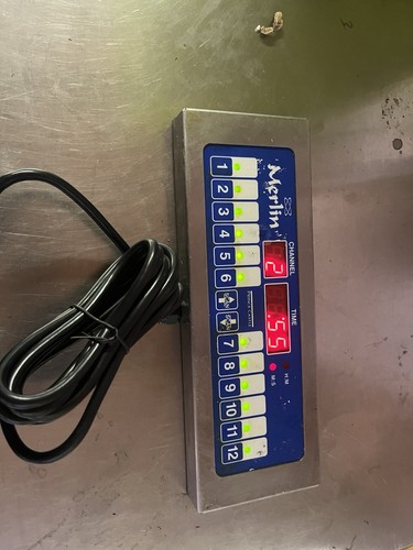 Prince Castle 740-T12CK Digital 12-ChanneL Timer used
