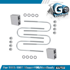 4 Suspension Body Lowering Blocks With 2 Angle For Nissan 720hardbody 83-97 4 Suspension Body Lowering Blocks With 2 Angle For Nissan 720hardbody 83-97