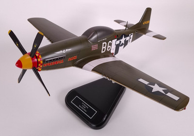 Bravo Delta Models P-51D Mustang Speedball Alice 474389 bemaltes Verdeck selten