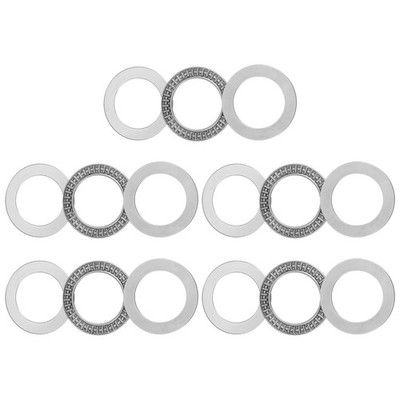 AXK3552 Axial Nadelrollenlager mit Unterlegscheiben 35mm Bohrung 52mm 2mm 5Stk