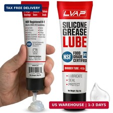 4 Oz Food Grade Silicone Grease Tube  NSF H1 Silicone Lube  Waterproof Sealant