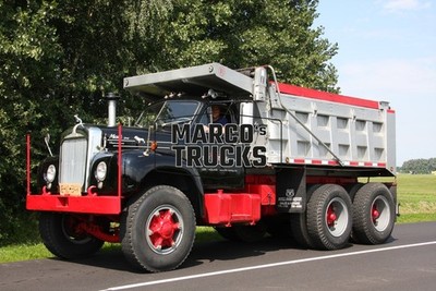 LKW Foto Mack B61 Thermodyne Kipper Niederlande schwarz KFM Trading b.v. #i5ma