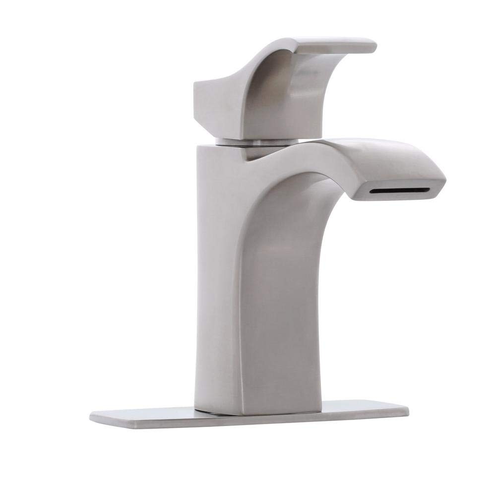 Pfister Venturi Single Handle Bathroom Sink Faucet 1Hole Bru