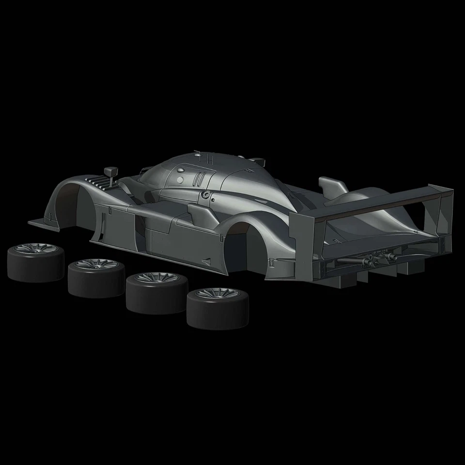 STL File - Bentley Speed 8 LM GTP 2003 - 3D Print 1/87 1/64 1/43 1/32 1/24 1/18 - Image 3 of 4