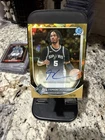 STEPHON CASTLE 2025-26 BOWMAN SAPPHIRE GOLD AUTO /50 SPURS