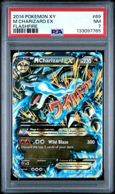 PSA 7 M Charizard EX 69/106 - Pokemon Flashfire - Holo Rare | eBay