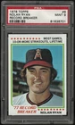1978 Topps Baseball Record Breaker Nolan Ryan #6 PSA 9
