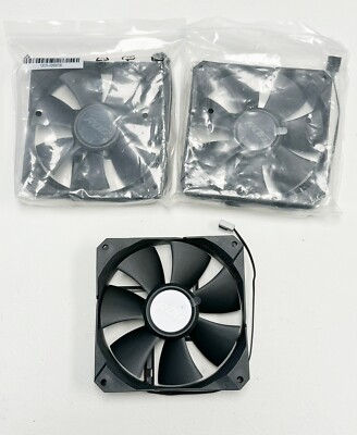 *Lot of 3* ASUS ROG RYUO Model 12 Fan 120mm 4-pin PWM Fan - Black