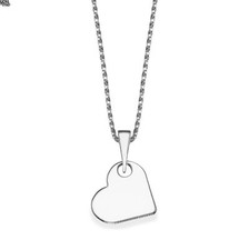 925 Silver Classic Heart Pendant  Necklace for girls