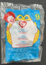 McDonald’s & TY Teenie Beanie Babies - "Tusk The Walrus" (2000) ~ Brand New !