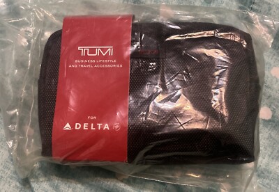 Delta One Airlines - Tumi Amenity Travel Kit Soft Case Brand New In Package