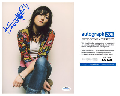 KT Tunstall 'Suddenly I See' Singer Signed Autographed 8x10 Photo PROOF A