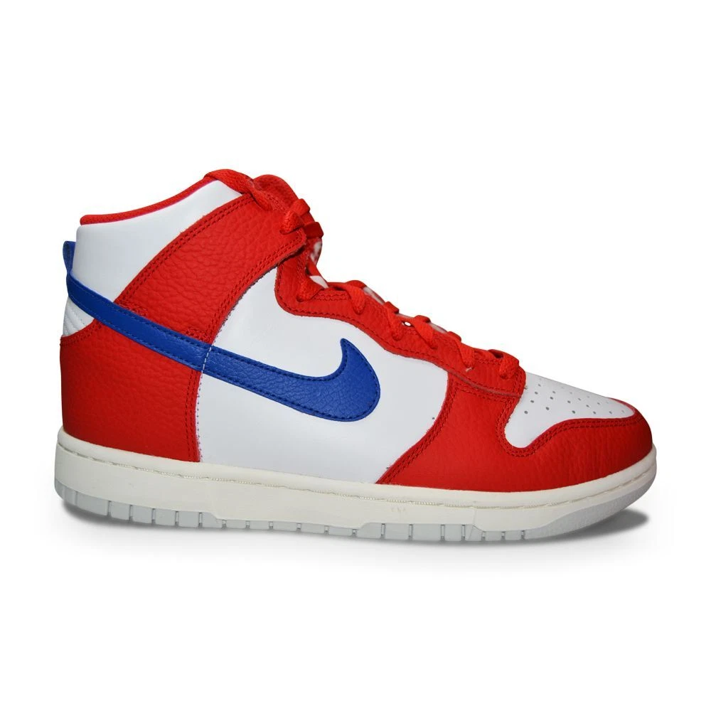Nike dunk shop high red white