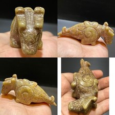 ANCIENT ROMAN STONE FIGURE OF A RARE EXTINCT ANIMAL 1-2 AD