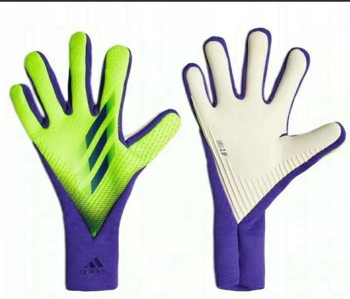 ADIDAS X 20 PRO GOALKEEPER GLOVES SIGNAL GREEN/ENERGY INK/SOLAR