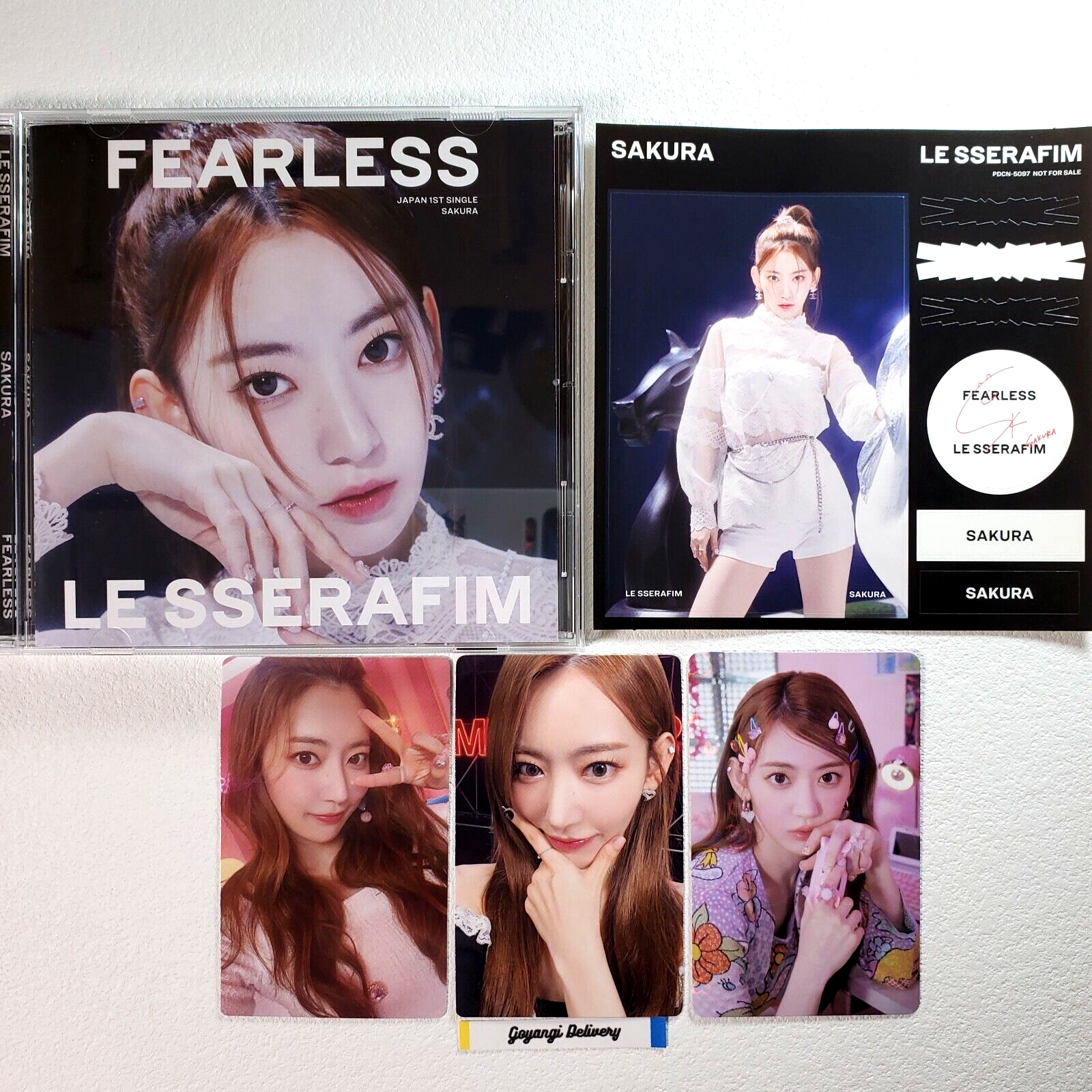 LE SSERAFIM FEARLESS 咲良 コンプ山田ルセラフィム