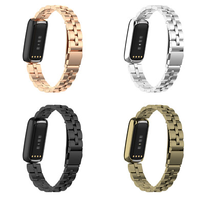 Metall-Edelstahl-Uhrenarmband für Fitbit Luxe/ Fitbit Luxe Special Edition Watch