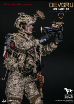 Perfect Damtoys 78040 1/6 Devgru K9-Handler In Afghanistan New In