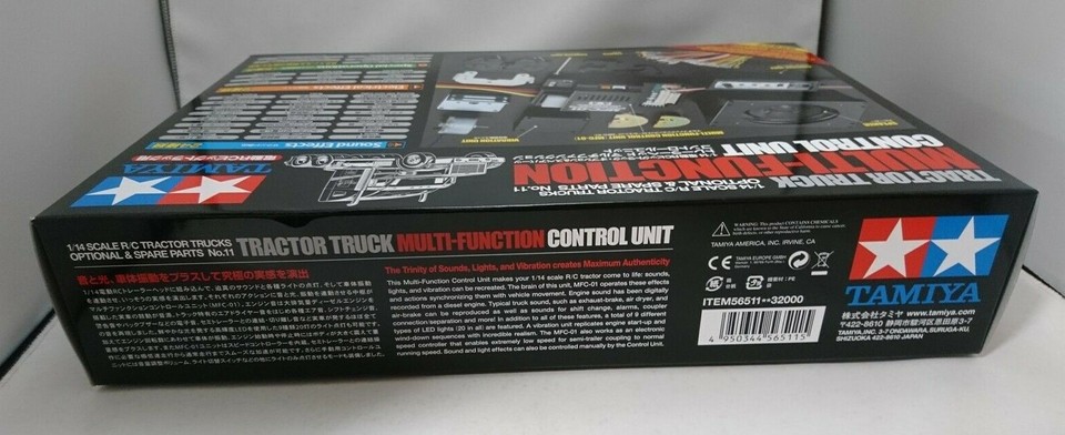 Unité De Contrôle Multifonction Tamiya MFC-01 1/14 - Pour Camion Et Remorque RC, Référence 56511