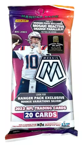2022 Mosaic NFL Football Hanger pack 20 Card Pack Sealed **Brocky Purdy RC Auto?