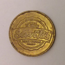 Stevi B's Pizza Buffet Dunwoody, GA Arcade Game Token 24mm